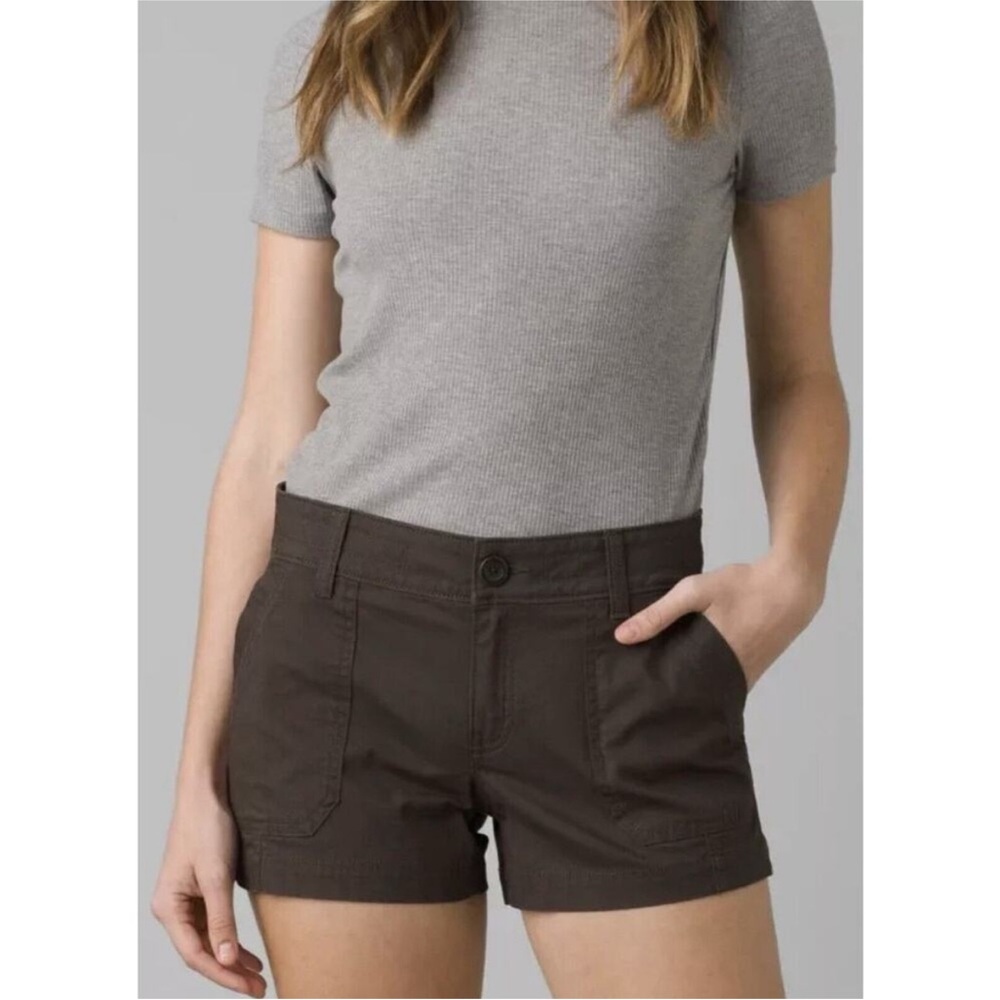 Prana Elle Short in Dark Iron